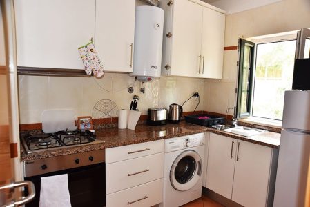 apartment kitchen in alvor, the algarve, Portugal