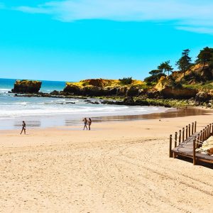 Alvor beach in the Algarve
